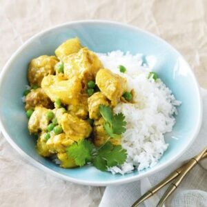 Chick Peas Masala with Rice