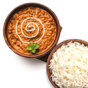 Dal Makhni with Rice